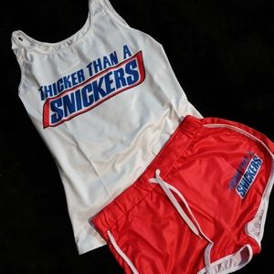 Sexy snack short sets